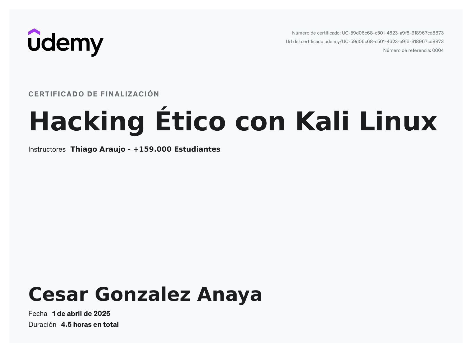 Hacking Ético con Kali Linux